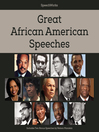 Cover image for Great African American Speeches